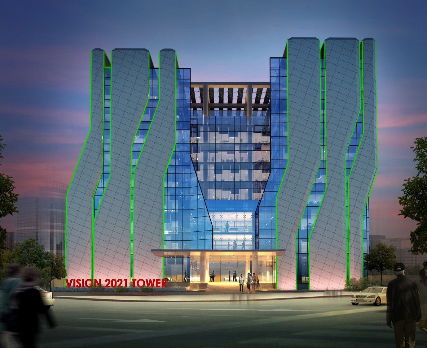 Dhaka Hi-Tech park (Vision 2021 Tower)
